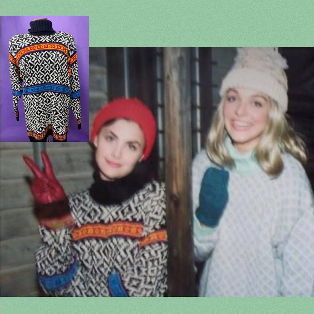 Comment if interested! Vintage Lizsport sweater ASO Audrey Horne Twin Peaks